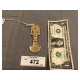 1982 Worlds Fair Gold Plated Pendant