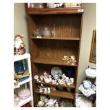 4-Shelf Walnut color book shelf (no contents)