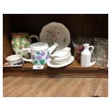 Large selection of glasses, décor & more