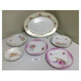 Ecletic assortment of vintage china