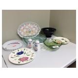 Vintage serving décor Calif USA