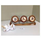 Glass cannister and jelly/jams