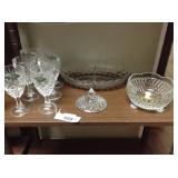 Crystal and glass items