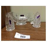(3) Marquis "Canterbury" by Waterford items