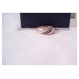 10K Gold Diamond Mens ring