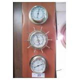Sunbeam Barometer, Thermometer, Humidity gauge