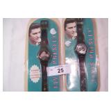 Pair of vintage Elvis watches