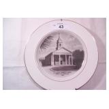 10" Plate of St. Andrews Church Knoxville TN