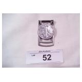 1945 Walking Liberty Coin money clip