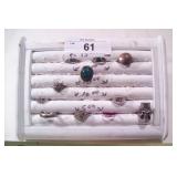 11 ladies and mens rings