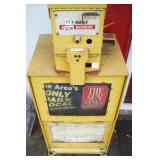 Retired The Sun News paper stand