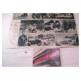 German, War papers and book