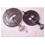 Cast Iron Stove Pipe dampers Griswold