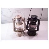 Pair of 10" vintage lanterns