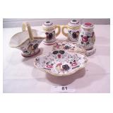 Early Provincial hand painted Japan china