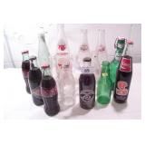 15pcs of Vintage bottles some are full