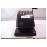 Early Check writing machine The lightning