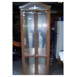 Corner Display cabinet lights up