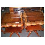 Pair of Mid-Century-Modern end tables