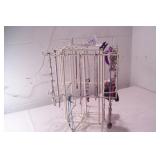 Lot of necklaces & bracklets w/ turning display