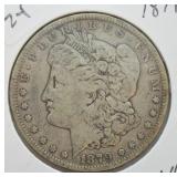 1879 MORGAN DOLLAR  VG