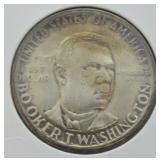 1947 BOOKER T HALF DOLLAR  AU