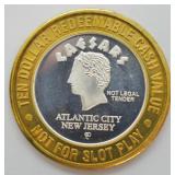 .999 SILVER CASINO CHIP