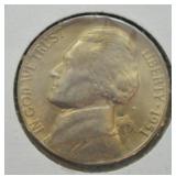 1951 FULL STEPS GEM JEFFERSON NICKEL