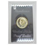 1974 S PROOF SILVER GSA IKE DOLLAR