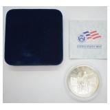 2004 LEWIS AND CLARK SILVER DOLLAR GEM