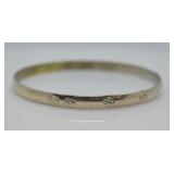 STERLING BANGLE