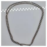 STERLING ROPE NECKLACE