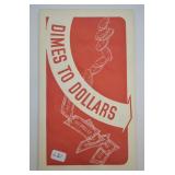 30 MERCURY DIMES IN VINTAGE BANK