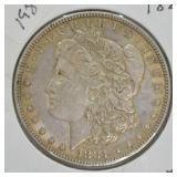 1881 MORGAN DOLLAR  XF