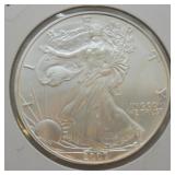 2007 SILVER EAGLE  GEM