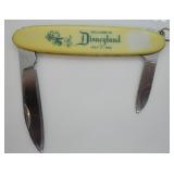 Vintage Disney Souvenir Knife