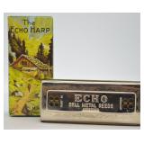 Vintage Echo Harp Harmonica