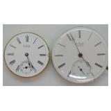 2 pcs. Antique Pocket Watch Works - No Body