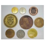 9 pcs. Vintage Medals