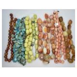 11 Strands of Gemstone & Stone Beads