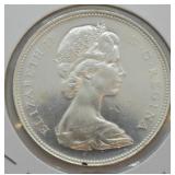 1966 Canadian Silver Dollar