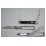 3 pcs. Vintage Pocket Knives
