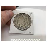 1894 O Morgan Silver Dollar
