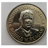 Ronald Reagan  Paperweight Token