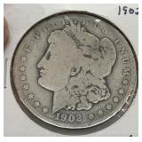 1902 Morgan Silver Dollar