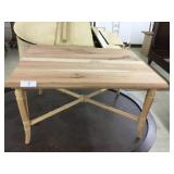 Beautifully unfinished side table