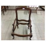 French Mahogany chair stained