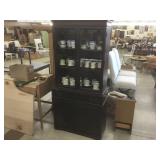Vintage china/display cabinet 3 shelf