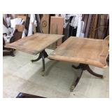 Mahogany Double Pedestal Dining Table (Project)