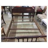 Full Size Mahogany Bed from 1930